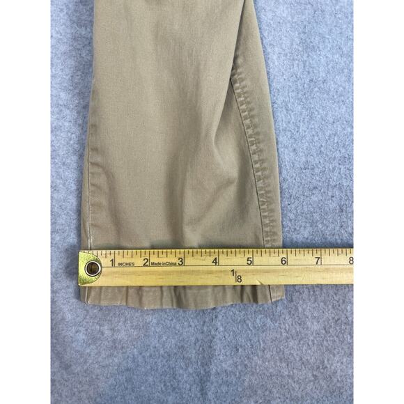 Abercrombie & Fitch Langdon Pants Mens 33x32 (31x28) Brown Slim Stretch Workwear - Picture 11 of 12